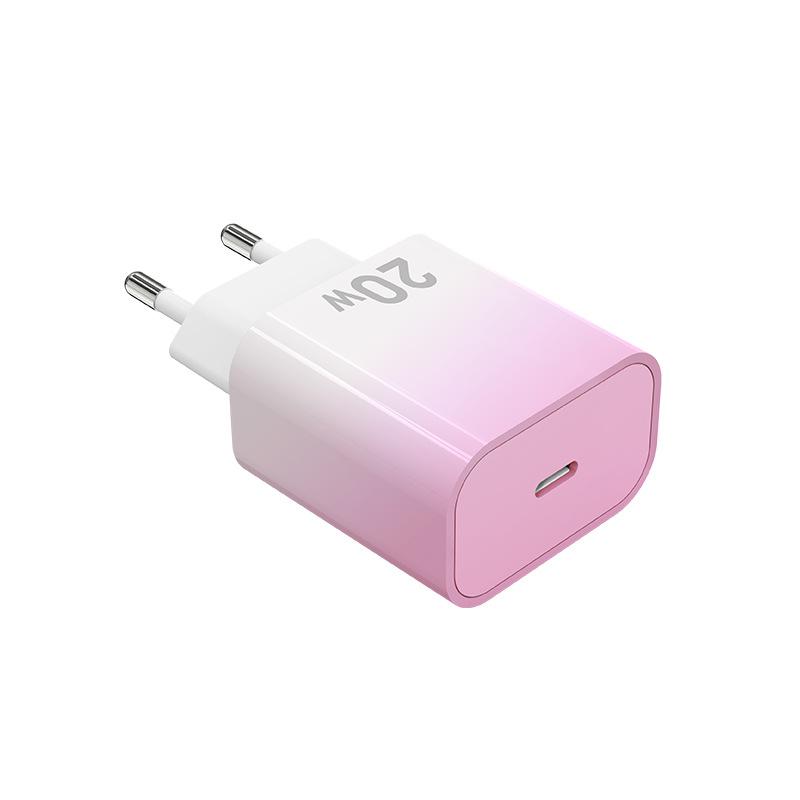 20W Gradient Starry Purple Fast USB C PD Charger