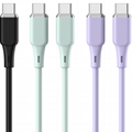 Silicone USB-C to USB-C Cable