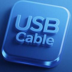 Right Angled USB-C FAST CHARGE Phone/Gaming Charger Cable Lead