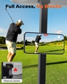  Alloy Magnetic Golf Cart Phone Holder Compatible with MagSafe iPhone 16 Pro Max