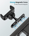 Gym Magnetic Phone Holder, 360 Adjustable, Compatible with 4.7-6.5" Smartphones,