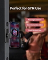 Gym Magnetic Phone Holder, 360 Adjustable, Compatible with 4.7-6.5" Smartphones,
