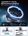 Foldable Metal Magnetic Car Phone Mount for Magsafe iPhone 16 15 14 13 12 Pro Ma