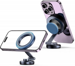 Foldable Metal Magnetic Car Phone Mount for Magsafe iPhone 16 15 14 13 12 Pro Ma
