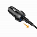 Mini Car Charger with Dual Output, Fast