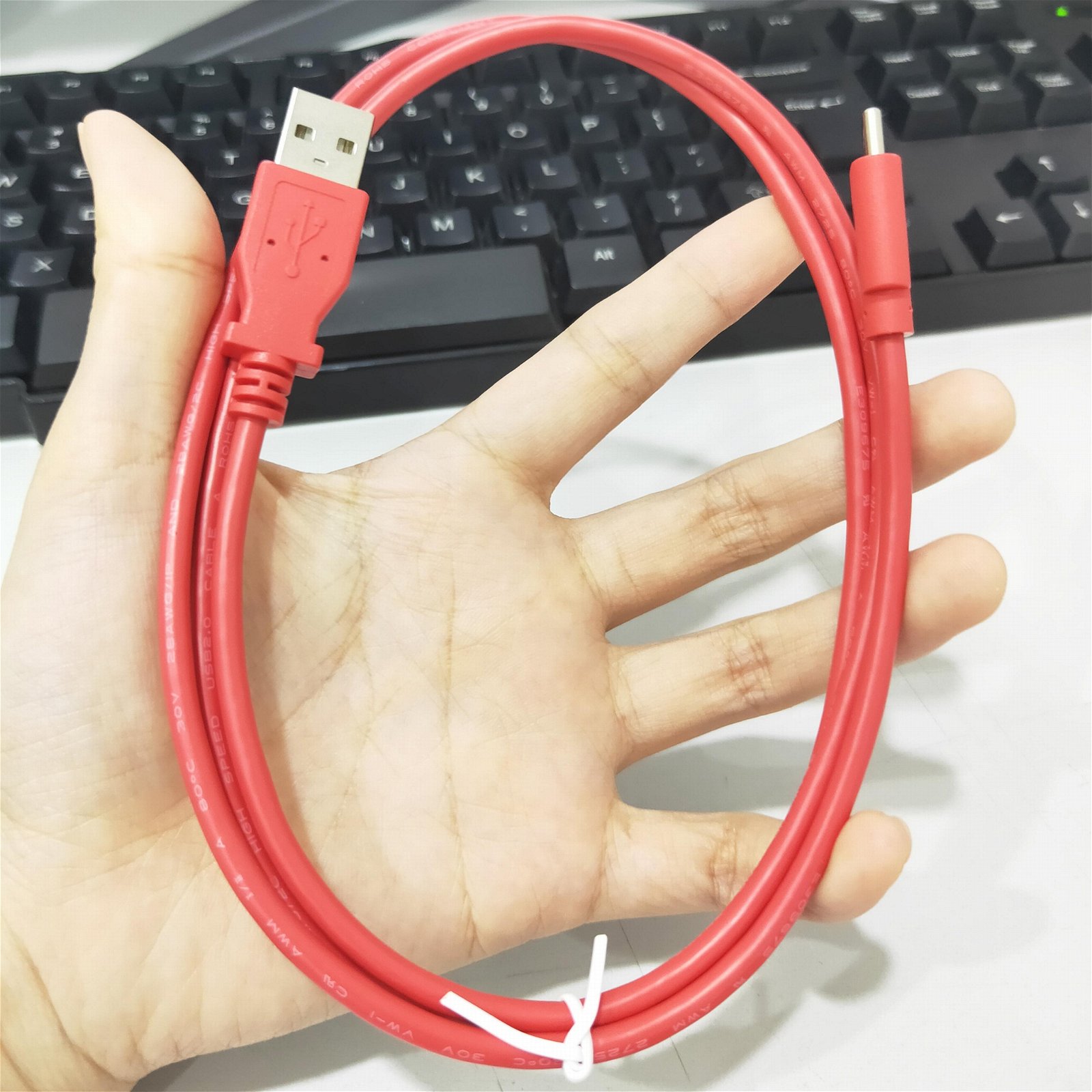 USB-C to USB A Cable Data Transfer Braid USB 3.1 to USB 2.0 A Cable 2