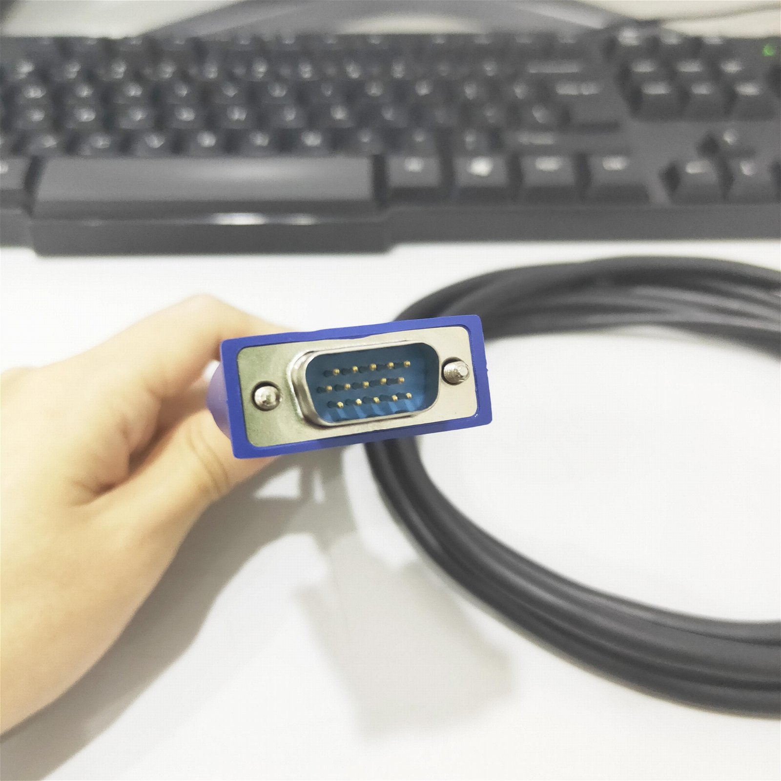6FT 2-in-1 USB KVM Cable Specifically for Sever Remote Control KVM s 5