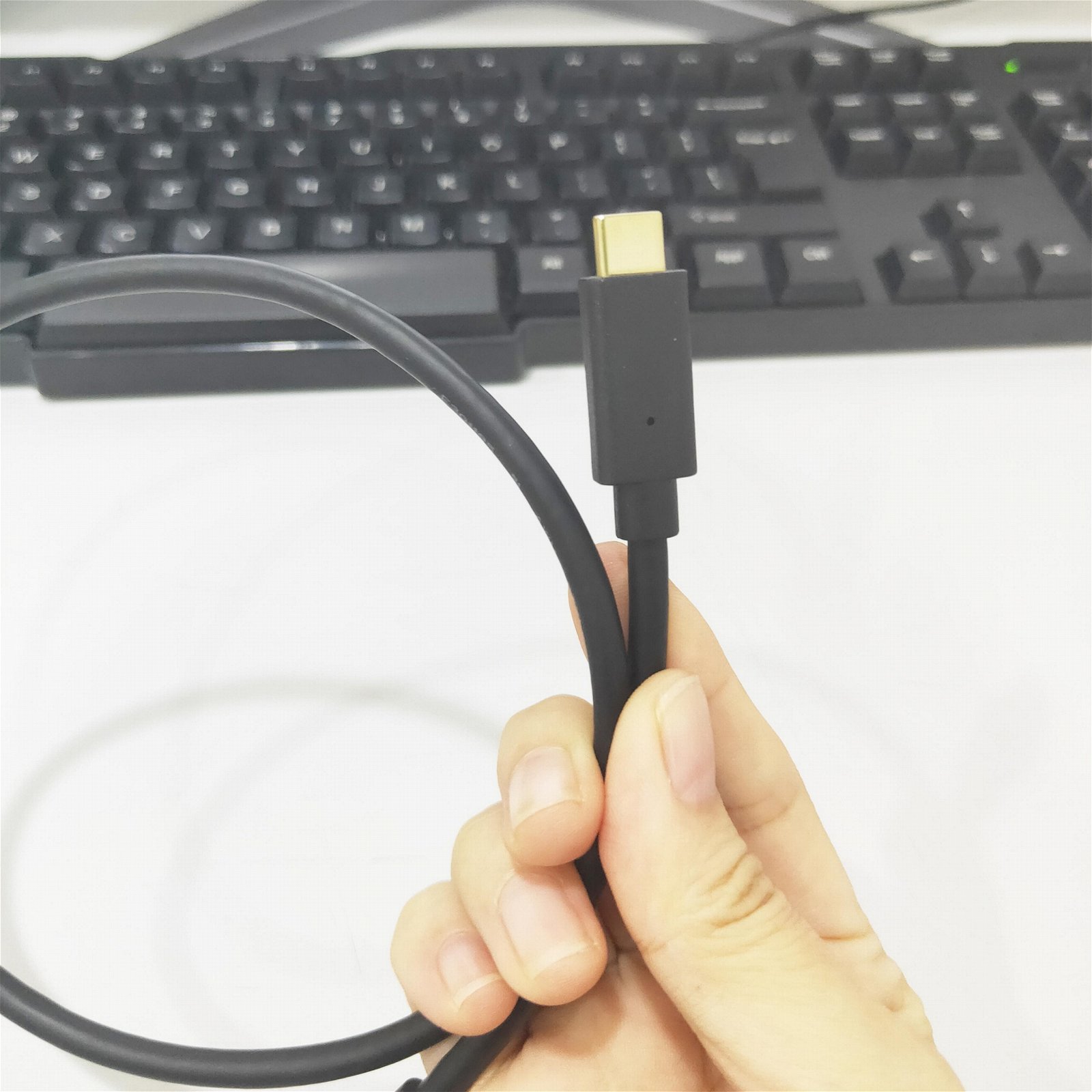 Nylon Braided USB 3.1 C to Type C PD 5A 10GB Gen 2 Fast Charging USB 3.2 20Gb/s  2