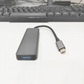 Chinese Manufacturer USB C Hub Type C Hub USB-C Dock Adapter with 4 in 1 USB 2.0 3