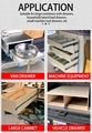 HVPAL Hardware heavy duty drawer slides china supplier 4