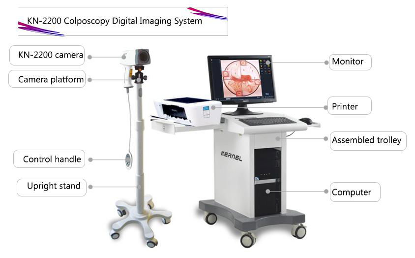 kernel colposcope hd camera video colposcope vagina exam digital colposcope  3