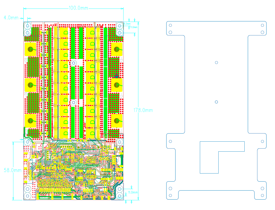 云特行智能鋰電3S~20S 20A~200A軟件版鋰電池保護板16S 100A 2