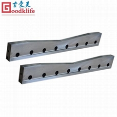 Rod guillotine cutting blade for bar