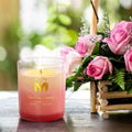 Scented Candle Rose Berry  Fragrance  7.07 Oz Soy Wax 40 Hours Long L 3