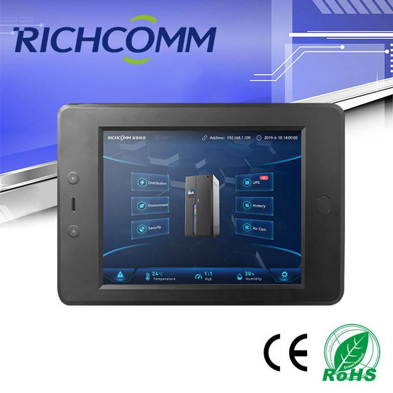 Integrated monitor touch pad