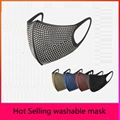 2021 hot selling bling Fashion personality with diamond protection Face mask 1