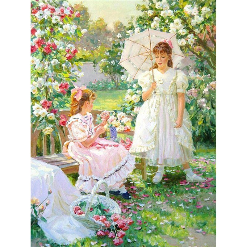 Best-selling customized made diy digital oil painting by numbers without frame