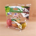 Online sales plastic bag fruit packing bags for grapes banana vegetables 4