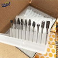 Tungsten carbide rotary file,10pcs tungsten carbide burr set,tool carbide bur 1