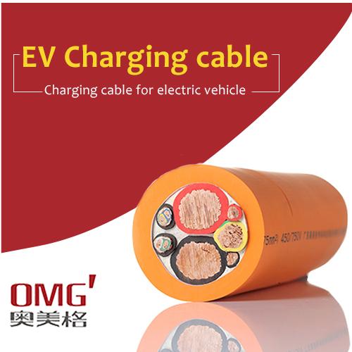 Convenient charging cable with standard power