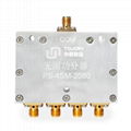 0.8-8GHz precision 4 way power splitter Power Divider with SMA connector 1