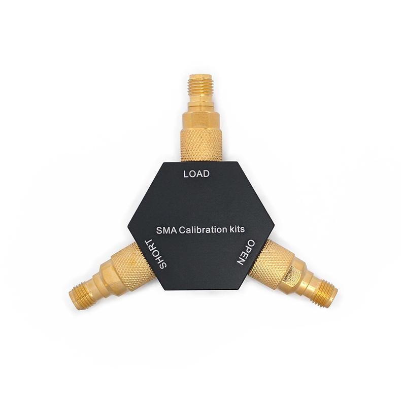 SMA-K Gold-Plated Brass Calibrator for Network Analyzers with Open, Short & Load 3