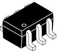 Trans MOSFET N-CH 25V 0.5A 6-Pin SC-88 T/R