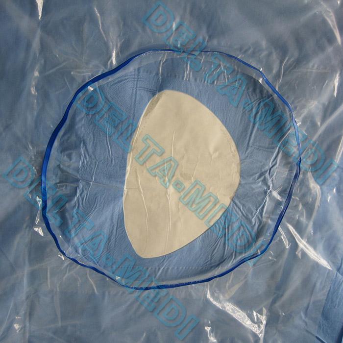 Absorbent Reinforced 40g - 60g SP / SMS / SMMS / SMMMS C-section surgical Drape  2