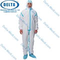 Microporous Heat Sealing Taped Medical Protective Clothing medical coverall 2