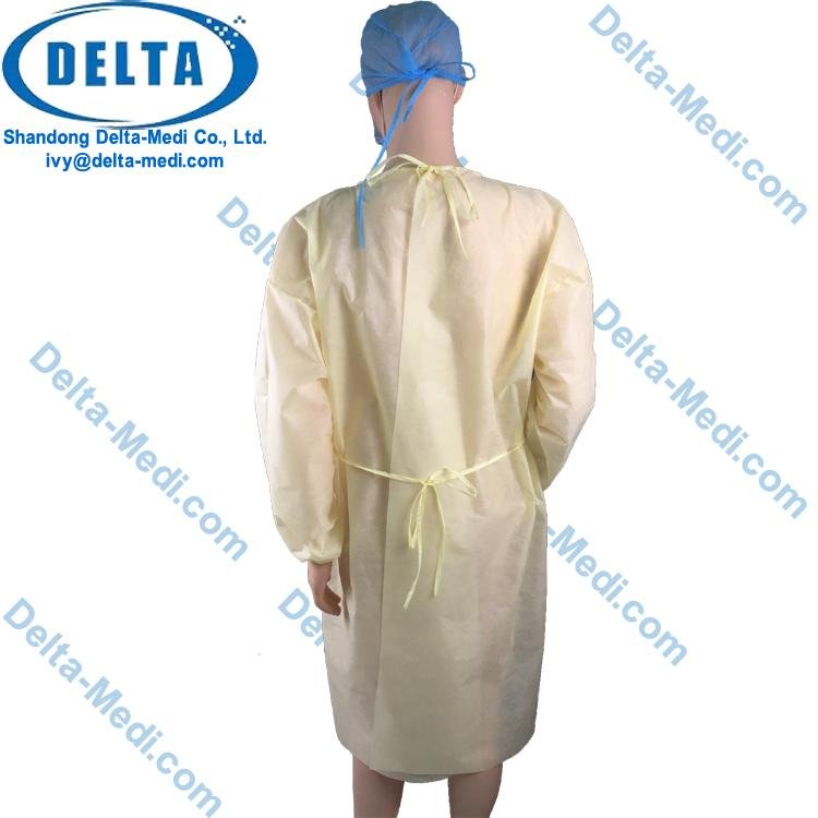 PP SMS Disposable Isolation Gowns Protective Surgery Clothing 4