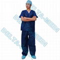 Dustproof Breathable V Neck Disposable