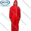 Zip Front SMS Disposable Protective Apparel With Hood Boots 1