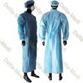 PP coated PE Film disposable isolation gown AAMI Level 2 AAMI Level 3 5