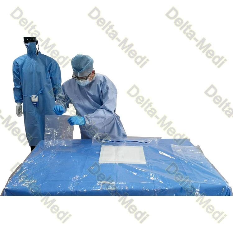Vertical Isolation Pack Disposable Surgical Pack Transparent Polyethylene Drape 4