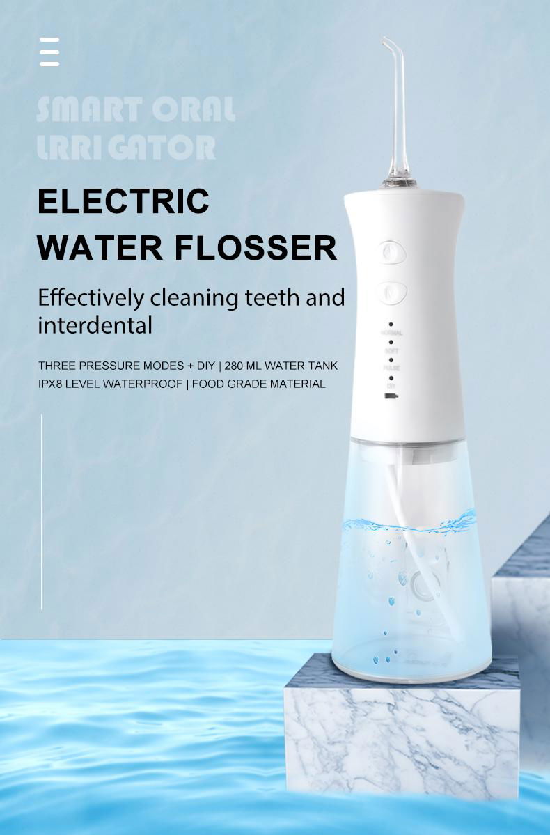 IPX8 oral care dental Water Flosser oral irrigator 