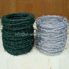 PVC Coated Barbed Iron Wire