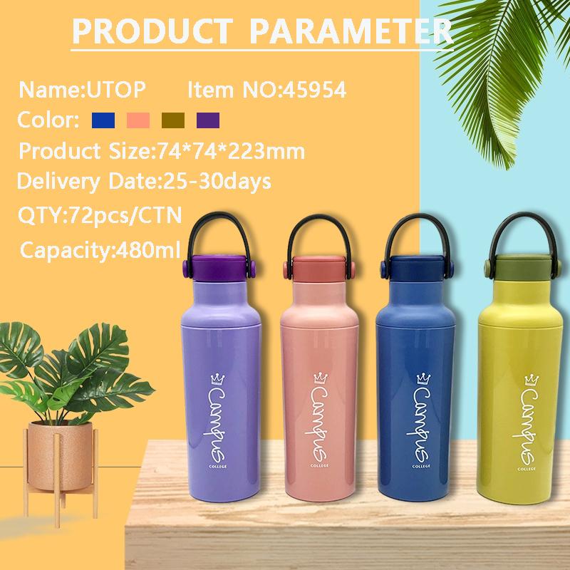 Big Mouth Logo Printed Plastic Sport Water Bottle