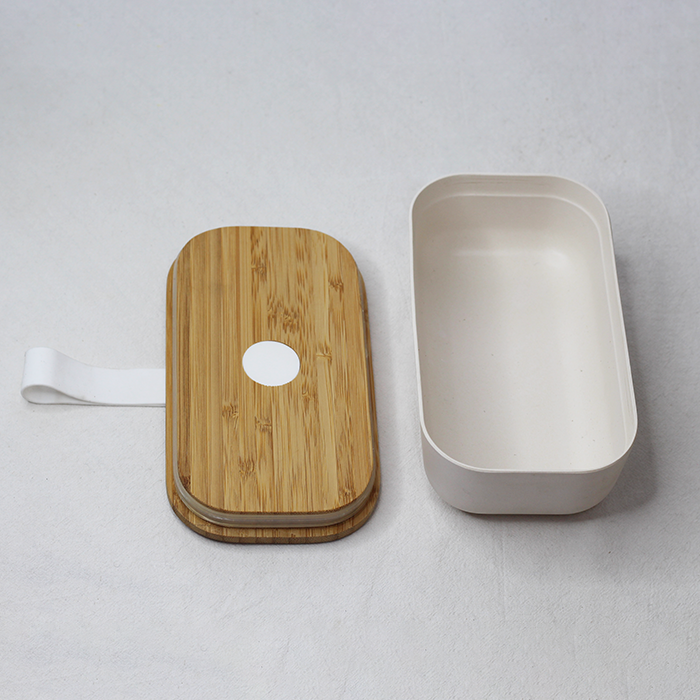 eco friendly custom biodegradable leakproof bamboo fiber lunchbox lunch bento bo 2