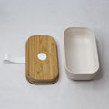 eco friendly custom biodegradable leakproof bamboo fiber lunchbox lunch bento bo 2