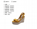 Summer new women's shoes casual vacation style