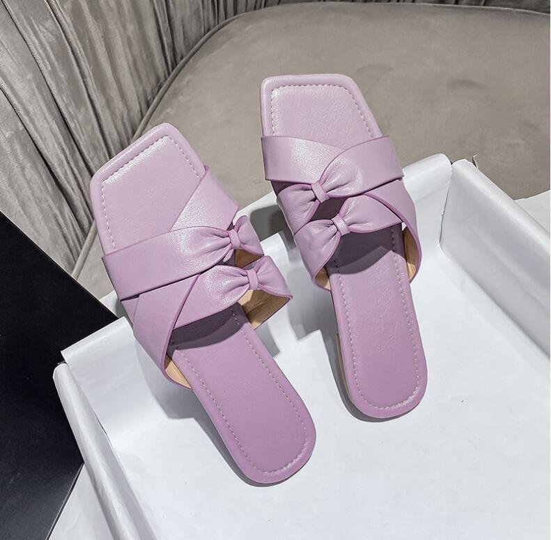 2021 double bow summer sandals 5