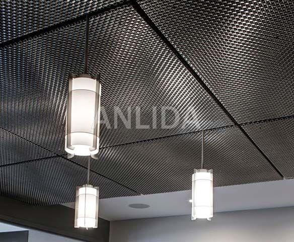 Ceiling Aluminum Mesh    decorative aluminum mesh supply     4