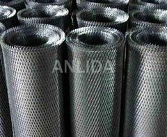 Aluminium Expanded Metal Mesh      color Aluminium Walkway Mesh