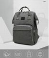 Mommy bag, multifunctional backpack, leisure mother and baby bag 4