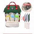 Waterproof Mummy Bag Shoulder Outing Backpack Fashion Diaper Bag 4