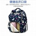 Waterproof Fashion Backpack Backpack Mother and Baby Bag 5