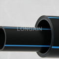 High Density Polyethylene Pipe HDPE  Black HDPE Water Pipe   4