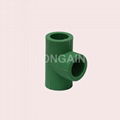 PPR Tee   Ppr Pipe Fittings  High Density Polyethylene Pipe Supplier    1