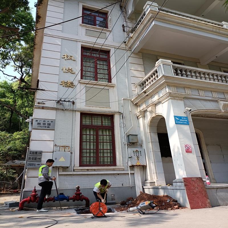 埋地管道检测漏水  墙体暗管漏水查漏修漏 5