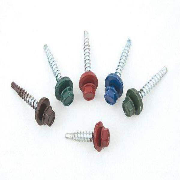 Hexagon washer WAFER self drilling screw zinc C1022 Roofing screw 3